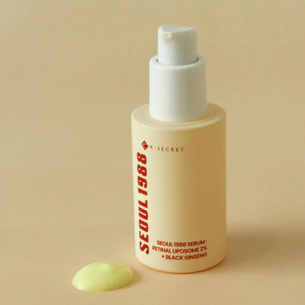 SEOUL 1988 Serum : Retinal Liposome 2% + Black Ginseng
