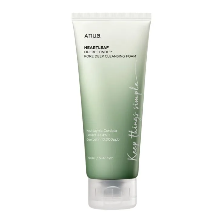 Espuma Limpiadora Heartleaf Quercetinol Pore Deep Cleansing Foam