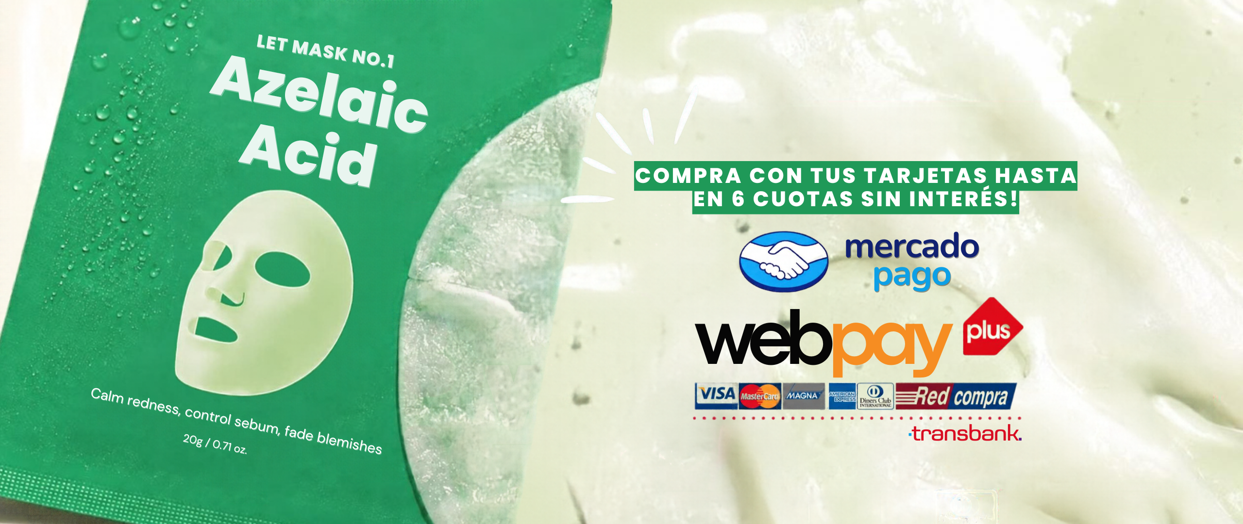 Compra con tus tarjetas hasta en 6 cuotas sin interés