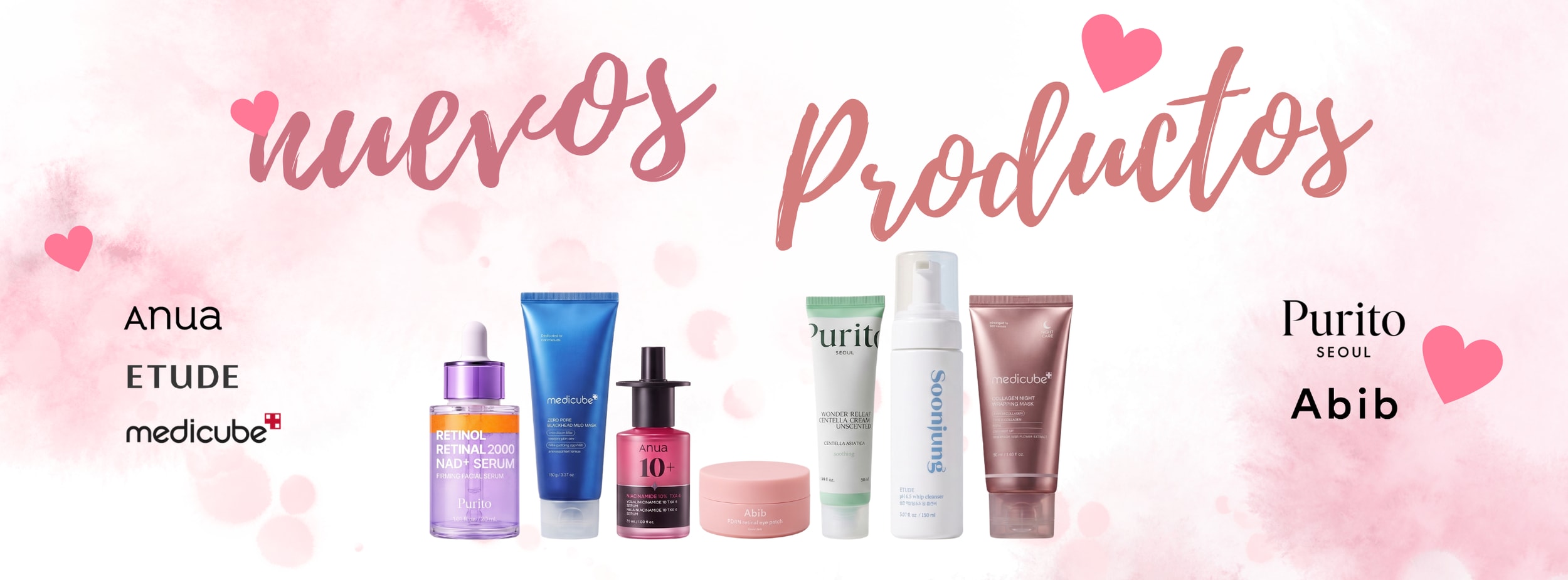 GLOWYSKIN — Nuevos Productos: Anua, Etude, Medicube, Purito, Abib